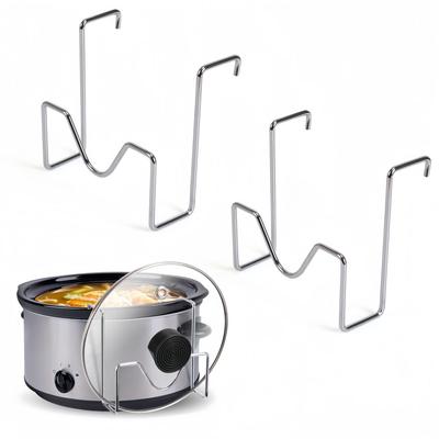 1PCS Stainless Steel Pot Lid Rack Storage Rack Soup Pot HOT Pot High Pot Special Pot Lid Rack Pot Lid Storage Rack