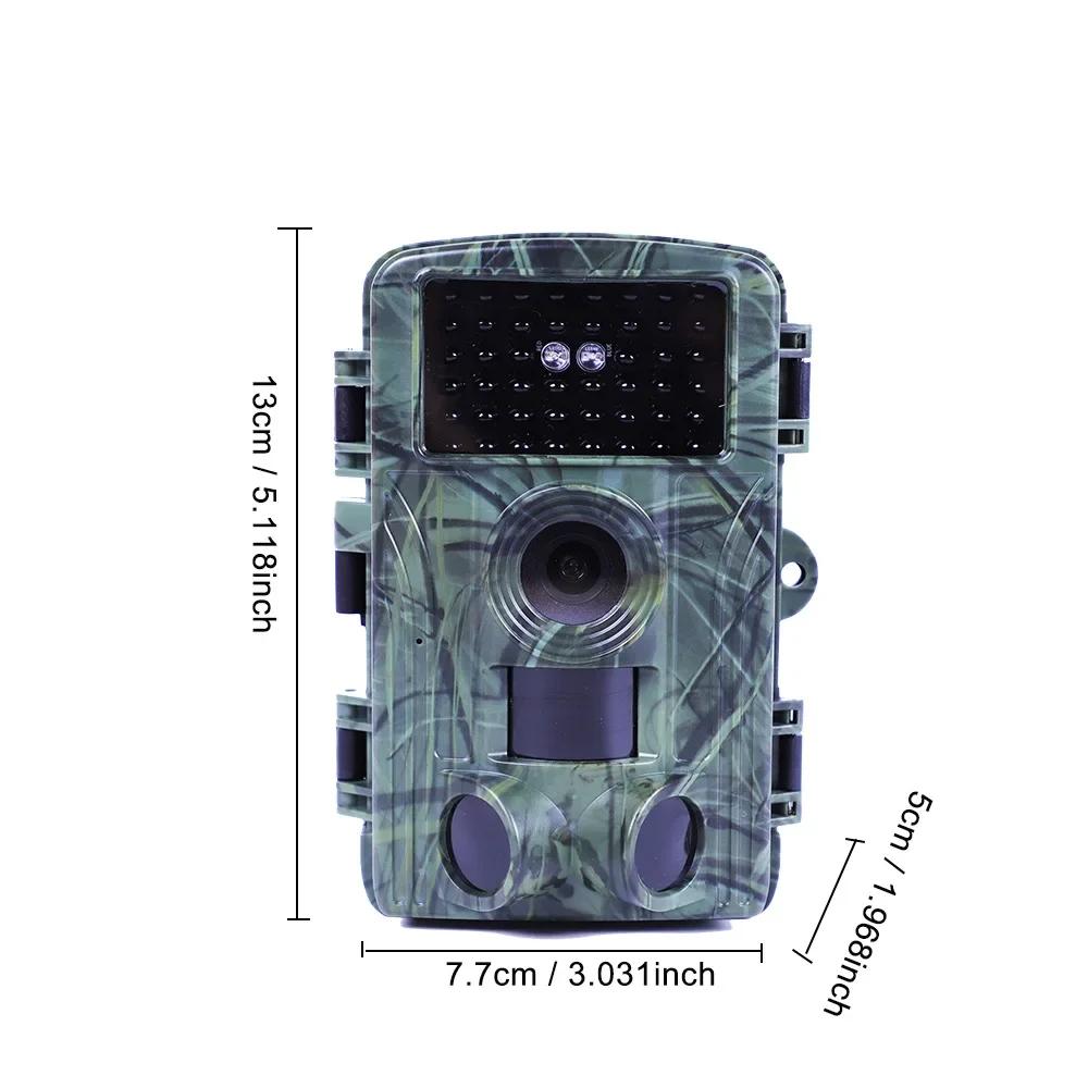 60MP WIFI Outdoor Jagd Wildkamera PR1600 4K Wildtierkamera Bewegungserkennung Nachtsicht Wasserdichte Fotofalle
