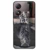 Pour ZTE Blade A34 4G Coque Anti-choc TPU Silicone Souple Housse de Téléphone pour ZTE Blade A 34 Funda Peinte pour BladeA34 Capa de Luxe