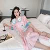 Women's Large Size Ice Silk Pajamas - Breathable, Ultra-Thin Summer Nightdress