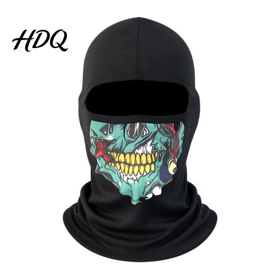 UV Protection Face Cover Skull Neck Gaiter Balaclava Full Mask Breathable Sun Shield Mask Ice Silk Guard for Outdoor Cycling Motorcycle Riding Dust