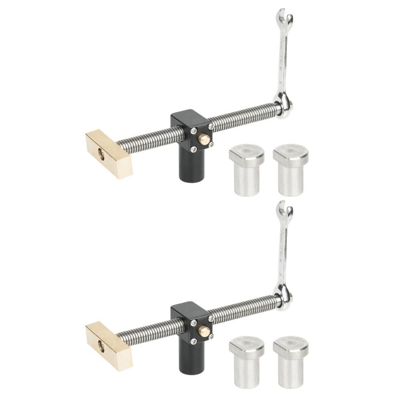 19/20mm Benching Dog Clamp Adjustable Desktop Clip Workbench Stopper Clamp Fixture Woodworking Fast Fixed Clip