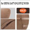 For XPENG G6 P7 G9 G3 P5 X2 N5 F30 -2025 Suede Car Neck Pillow Seat Headrest Lumbar Spine Protectio Car interior accessories