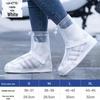 Waterproof Anti-slip Shoe Covers, Unisex Rainproof Silicone Boot Covers with Thick Wear-resistant Sole for Kids and Adults