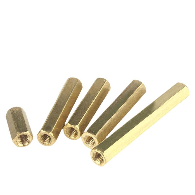 Hexagonal Copper Standoff Insulator with Inner Thread - PCB Spacer Support (M2, M3, M4, M5)