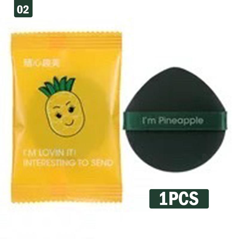 

Клубничный косметический слоеный набор, двусторонний женский мягкий спонж для макияжа, инструмент для макияжа