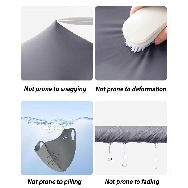 Uv Protection Breathable Face Mask 3D Seamless Full Face Outdoor  Lightweight Sun Block Flex Fit
