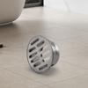 Outdoor Balcony Floor Drain 304 Stainless Steel Thick Drainage Roof Round Flat Floor Drain Cover Rain Pipe Cap For Garden Floor