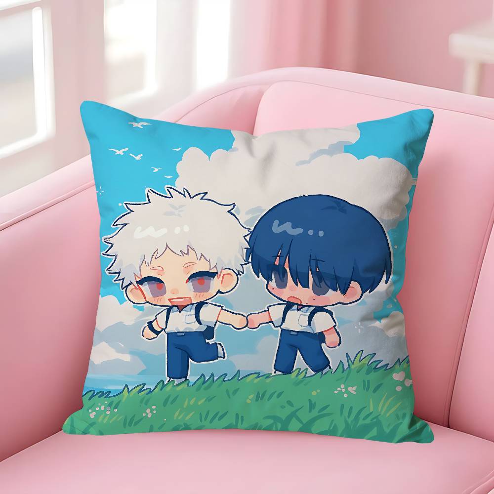 SSummer HHikaru Died Various Sizes Square Pillow Case For Car Home Bedchamber Decor Custom Valentine gift