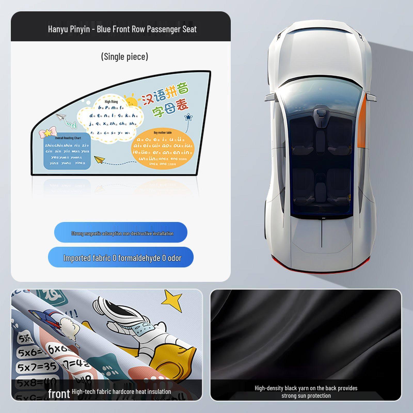 

Children s Car Rear Sunshade Curtains for Sleeping - Fits Vans and Rear Rows