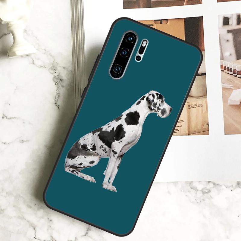 

Great Dane Dog Watercolor For Huawei Nova 5T 9 10 SE 7i 8i 11i 12i Y60 Y61 Y70 Y72 Y73 Y90 Y91 P20 P40 P30 Lite Case Huawei P30 Lite