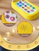 Children's Multifunctional Educational Music Phone Toy with Cartoon Lights