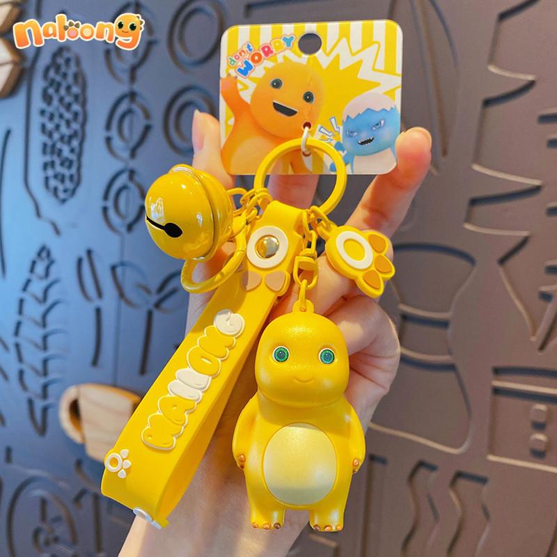 Trendy Pvc Milk Dragon Keychain Adorable And Durable Key Accessory Great For Gifting And Everyday Use
