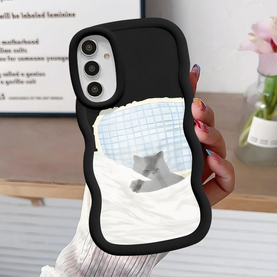 Mjukt mobilskal för Samsung Galaxy A21s A15 A52 A14 A11 A13 A12 A16 A22 A53 A06 A23 A33 A03 A04 A05 Tecknad Hund