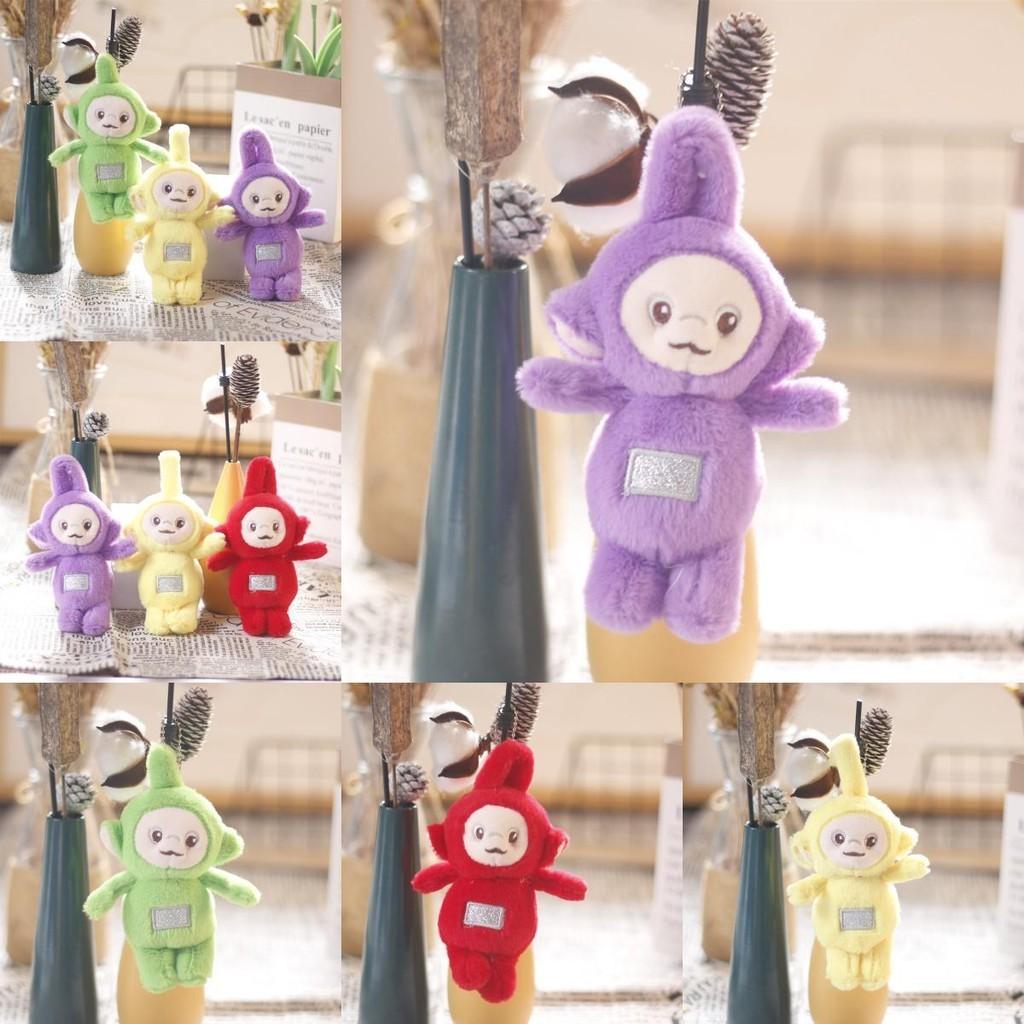 Adorable Llavero de Peluche Teletubbies Lindo Amuleto para Bolso de Muñeco de Animal Juguete Suave
