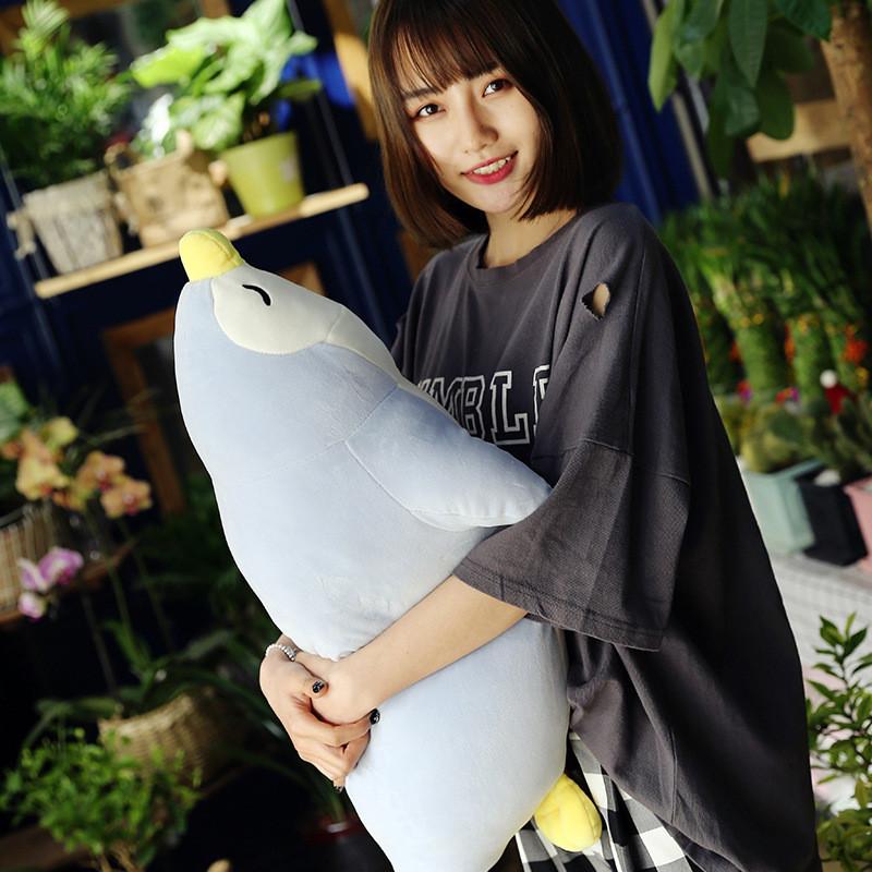 New Ocean Animal Plush Toy Adorable Soft Penguin Stuffed Pillow Perfect Birthday Gift