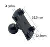 Universal 16mm Dashcam/Bicycle Mount with Suction Cup and Ball Head Adapter