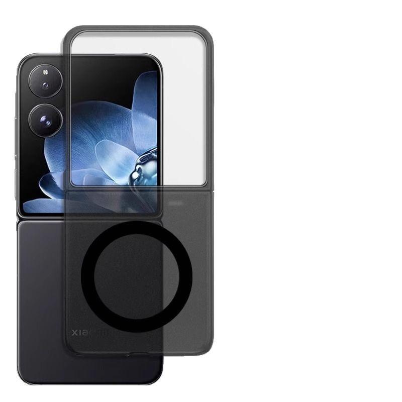 Applicable To Xiaomi Mixflip Mobile Phone Case, New Magnetic Suction MIXFlip Folding All-inclusive Anti-drop Ultra-thin Matte Hard Case