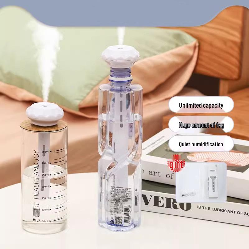 

Портативный мини USB увлажнитель для дома, офиса и автомобиля - Бесшумная ароматерапия для спальни и рабочего стола