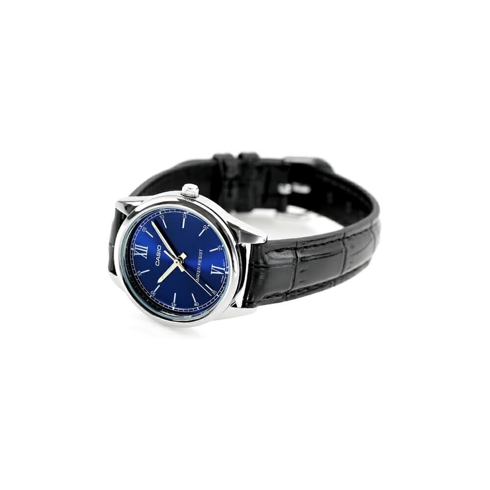 Casio Standard Chupacasi Quartz Women's Watch LTP-V005L-2B Leather Band Water Resistant