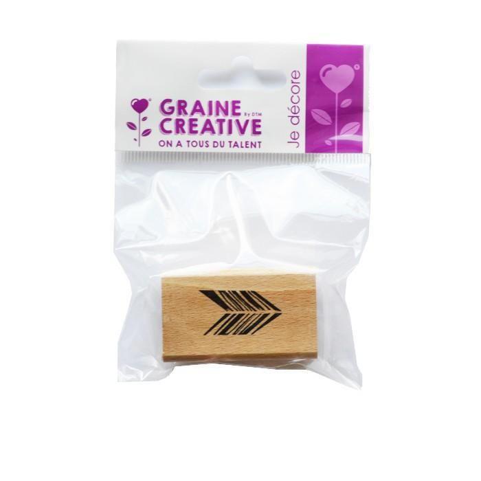 Tampon bois - flèche