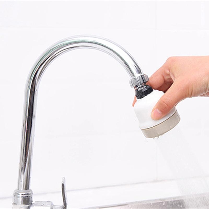 Pressurized 3 Modes Water Saving ABS Faucet Aerators Water Tap Nozzle Filter Splash-proof Faucets Bubbler for Kitchen Bathroom