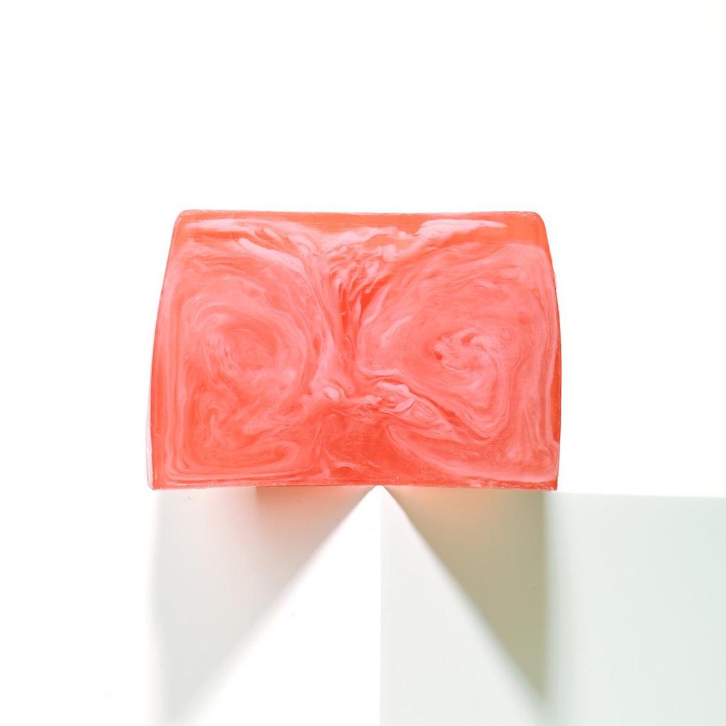 Cherry & Pomegranate Scented Deep Cleansing Facial & Body Soap with Goat Milk Honey & Lavender