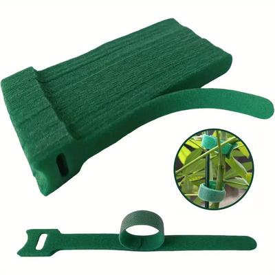 100PCS Multi-functional Garden Plant Twist Ties Adjustable Reusable Climbing Plant Supporting Straps Cable Cords Management Ties