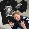 Kpop CORTIS Martin Vintage Portrait Tshirt Unisex Oversized Short Sleeve Tee Color Outside The Lines Fan Streetwear Tops