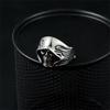 Santa Muerte Ring Stainless Steel Our Lady of Holy Death Mexican Grim Reaper Men's Punk Hip Hop Jewelry
