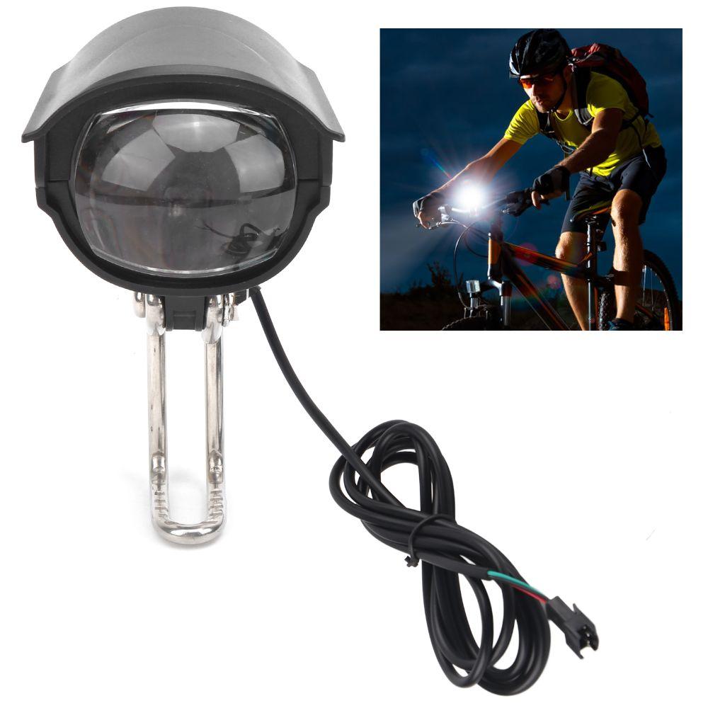 with Horn Bicycle LED Light Plastic + Aluminum Alloy Electric Bike Light Cycling Use