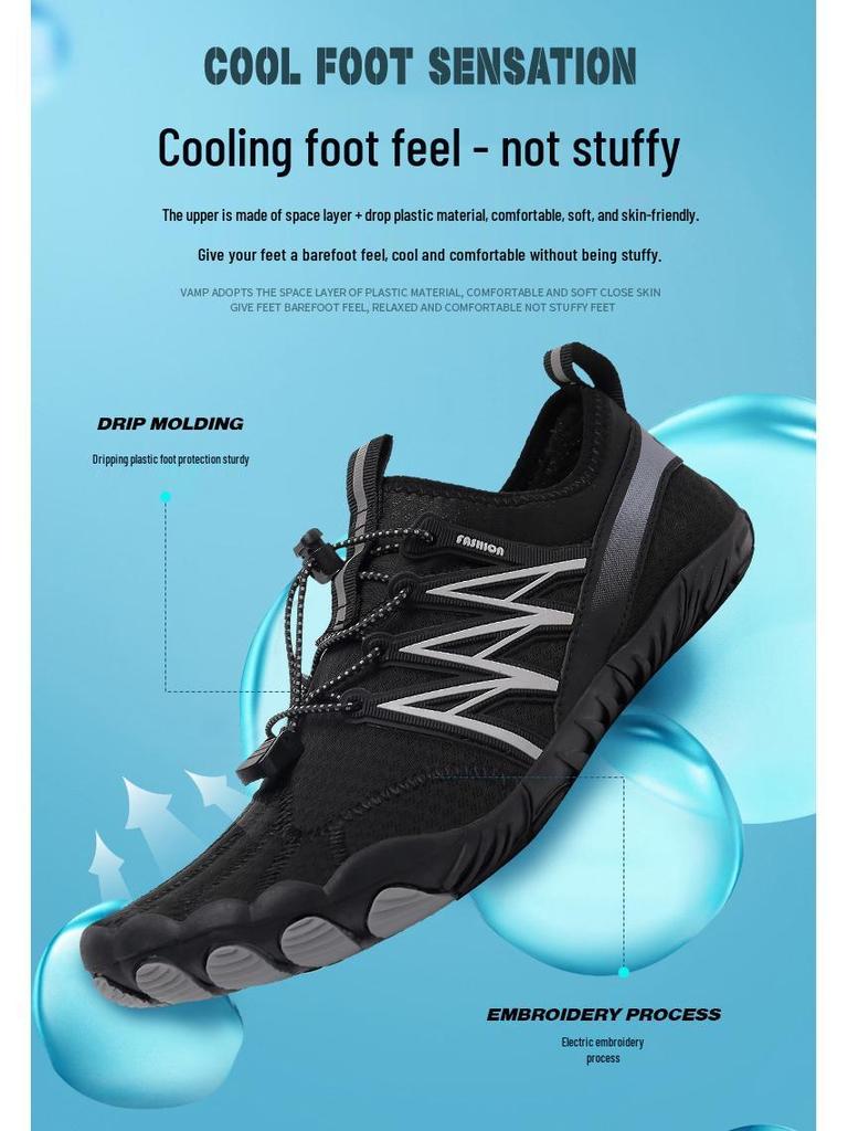 Breathable Quick-Dry Outdoor Water Shoes for Men & Women - Ideal for Hiking, Beach & Fitness