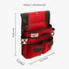 High Quality Rivet Reinforced Tool Belt Bag for Electrician Carpenter 2025 New Tool Pouch Tool Organizer Screwdriver Hammer
