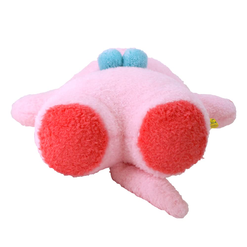 SunLemon Fluffy Wooper Looper Pink Medium 25x27x18cm Plush Animal P-8202