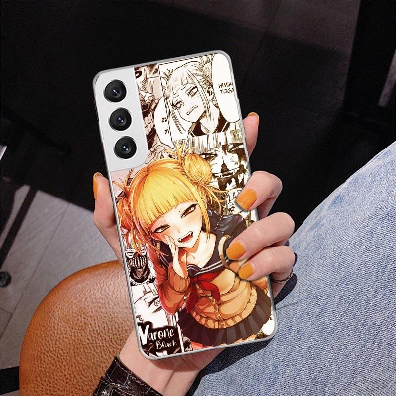 My Hero Deku Phone Case For Samsung Galaxy S24 S25 Edge S26 Ultra S23 S22 S21 Plus S20 FE + Personalized Print Cover Galaxy S24