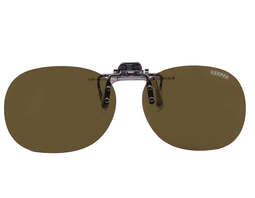 Keeper a polarized sunglasses apron that can be worn over provides UV is and is 9320-01, Japanese-made clip-on glasses, protection, ultra-lightweight,