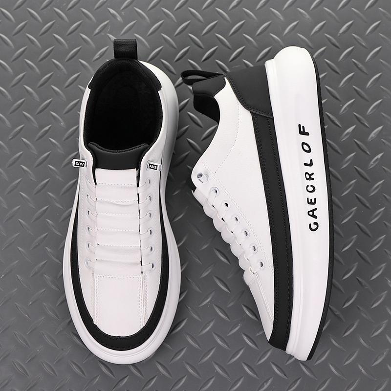 Fashion Thick Bottom Men Leisure Walk Shoes Fashion Brand Campus Shoes New Trend Male Sneakers Youth Teenage Vulcanize Footwear Trainers
