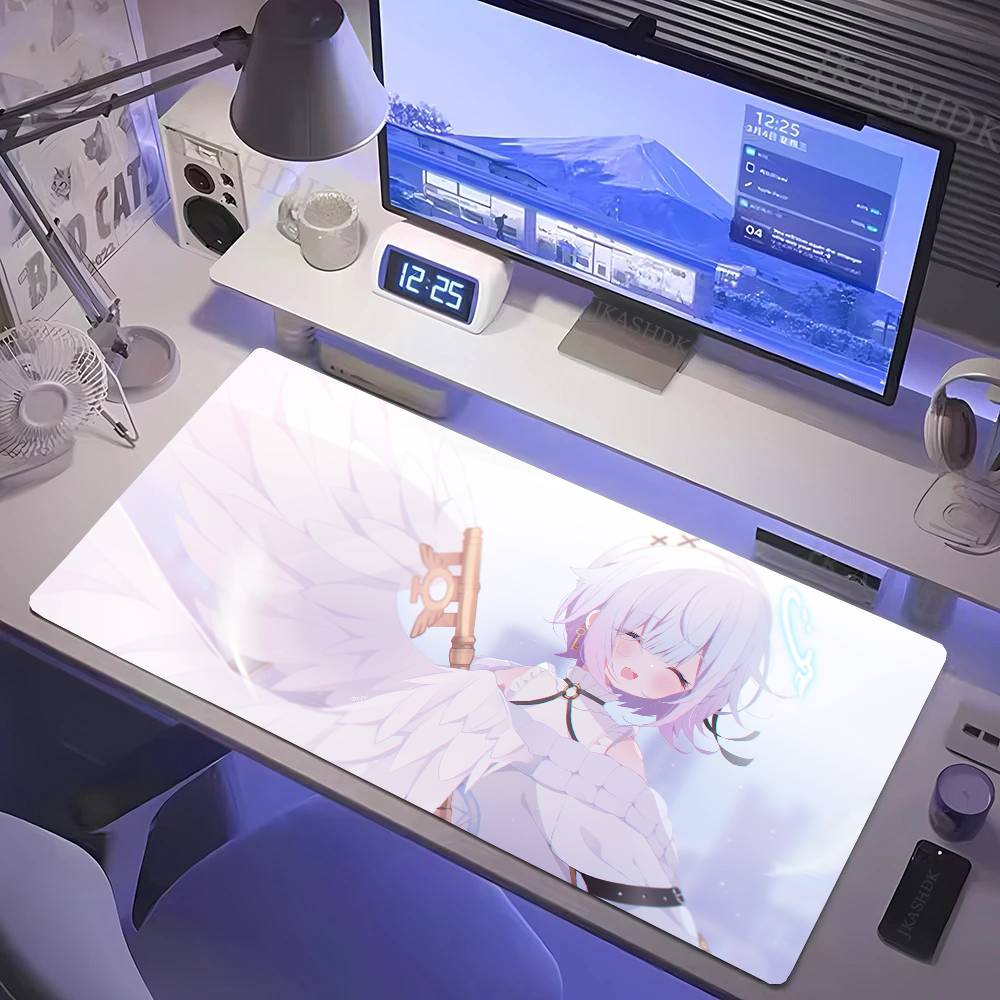 Amemiya Nazuna Anime V-VShojo Mousepad Non-slip Suitable For Office Computers Laptops E-sports Game Desk Mats XXL Keyboard
