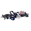 Koreanische Strass Haarnadel Hinterkopf Federclip Eleganter Top Clip Haarschmuck Pferdeschwanzclip Damen Haarnadel Erwachsener Clip Kopfschmuck