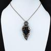 Black Tourmaline Rough Pendant Copper Wire Wrapped Pendant Handmade Brand New Pendant Gemstone Copper Jewelry Gift For Her Pendant For Women