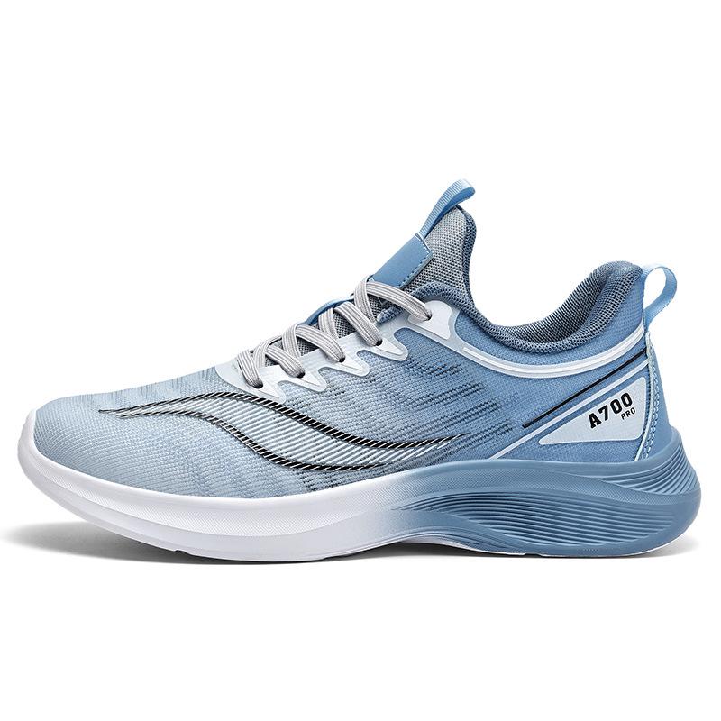 Brand 2025 Summer Men s Lightweight Breathable Mesh Non-slip Running Shoes 40