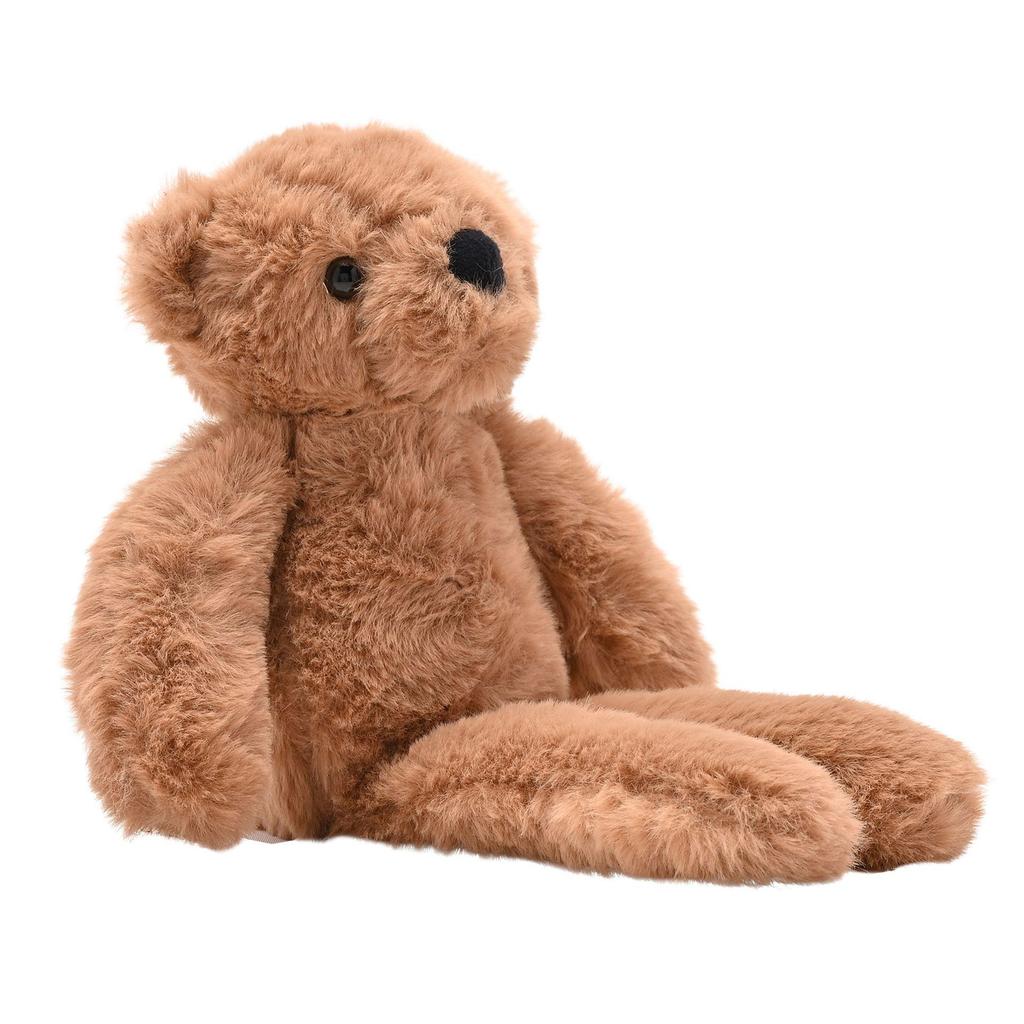 Hampton The Plush Long Leg Dark Brown Teddy Bear 30 Cm