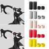 Multicolor Bike Grips Rubber Cap Silicone Curved Handle Tape Fixing Sleeve  Outdoor Sport