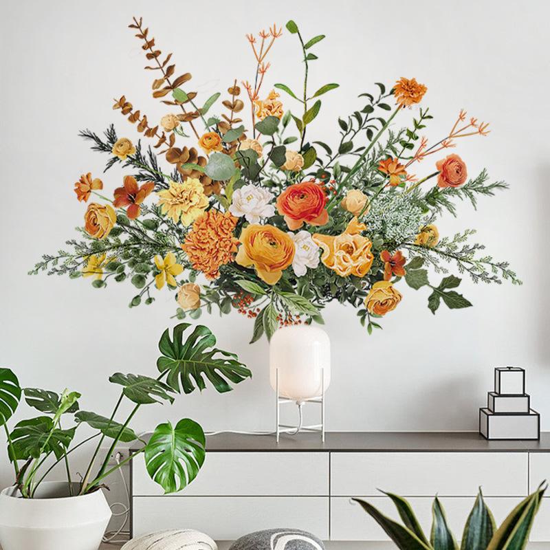 36x52cm Blomsterklaser Veggklistremerker Soverom Stue Bakgrunnsdekorasjon Veggmaleri Hjemmeinnredning