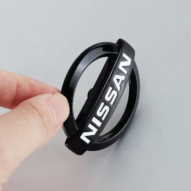 Yxkpz10 ABS 3D Star Logo Hollow Badge Sticker Car Steering Wheel Center Emblem For Nissan X-trail Qashqai Note Juke Sentra Patrol Navara
