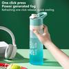 650Ml Spray Water Bottle Outdoor Sports Fitness Water Cup Large Capacity Portable Water Bottle Jet Water Spray Cup