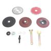 Electric Drill Conversion Angle Grinder Connecting Rod Cutting Disc Polishing Wheel Accessory