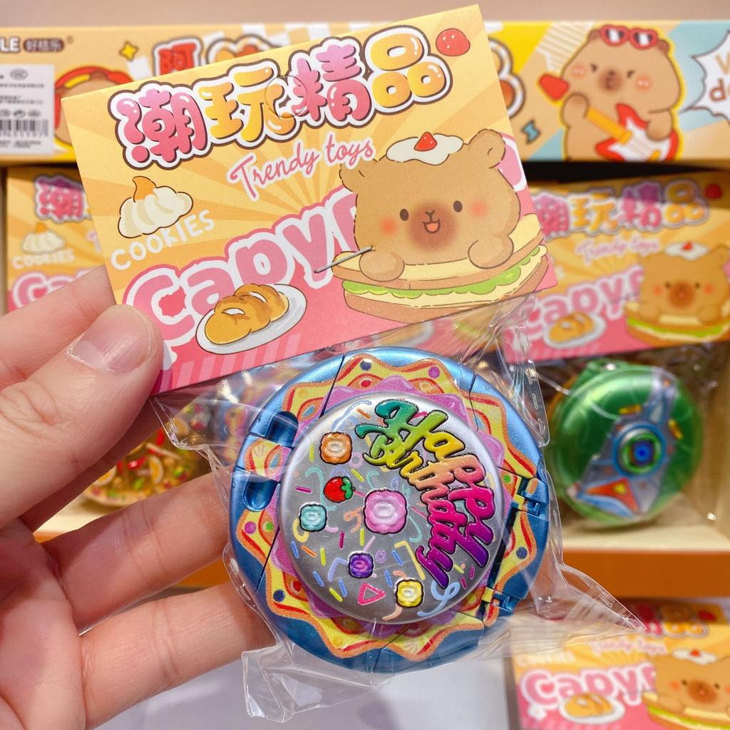 Creative Fingertip Top Mecha Transformation Trendy Toy With High Appearance Value, Educational And Stress-Relieving