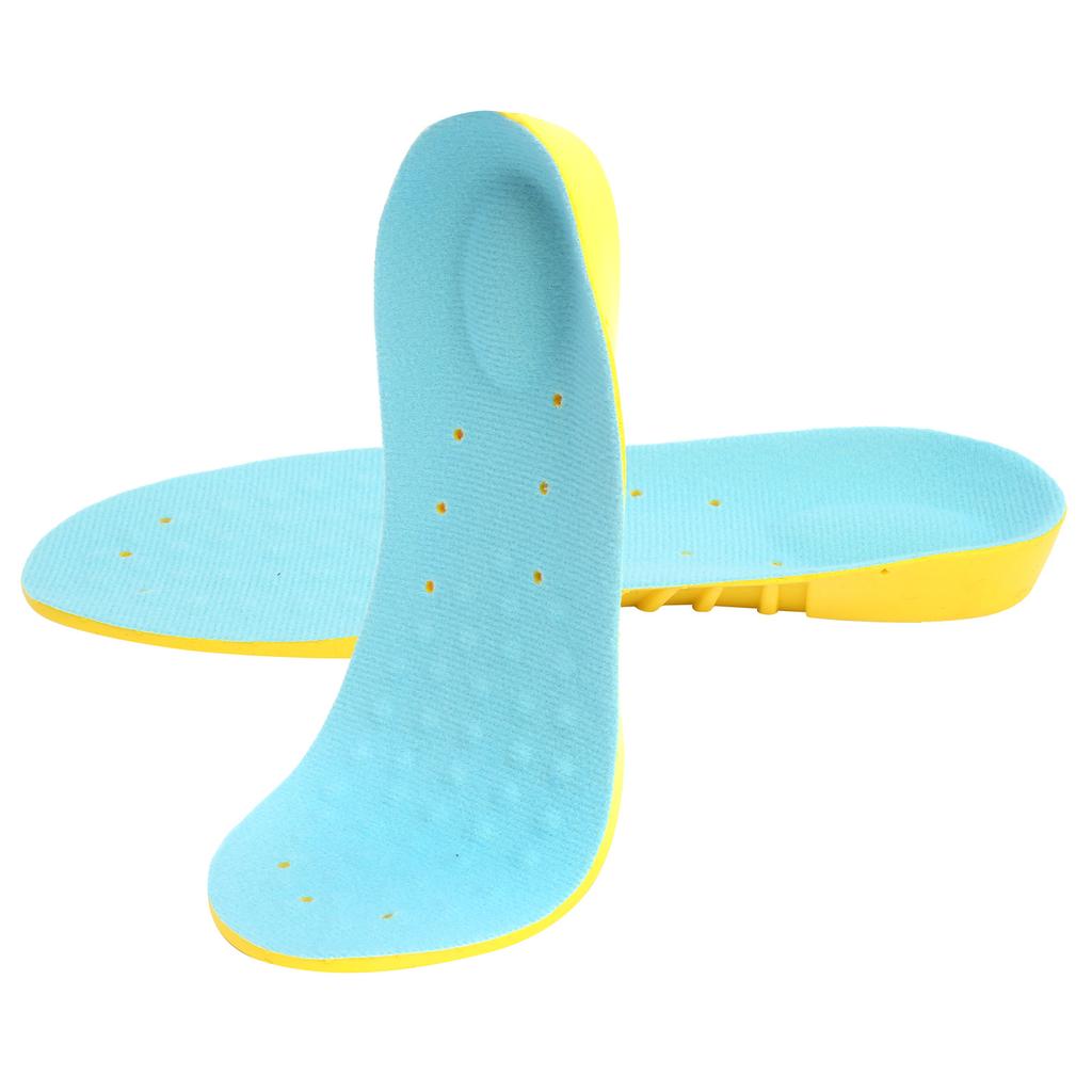 2Pair Foot Support Soft Insoles Sports Breathable Elastic Shoe Pad Running Shoe InsertsM