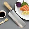 6.8 Inch Nakiri Knife Powder Alloy Steel 10Cr15Mov Blade Wood Handle Chef Slicing Sushi Vegetables Cleaver Meat Kitchen Knives